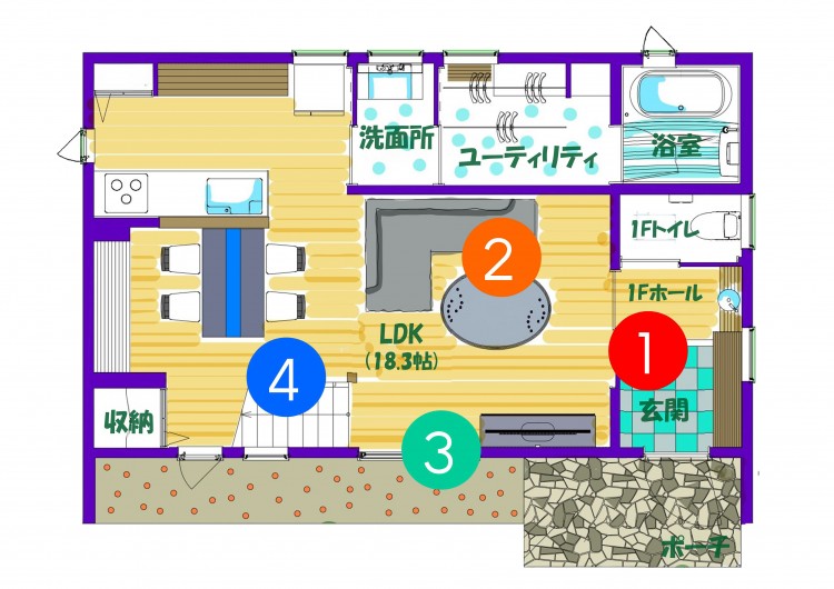 間取図